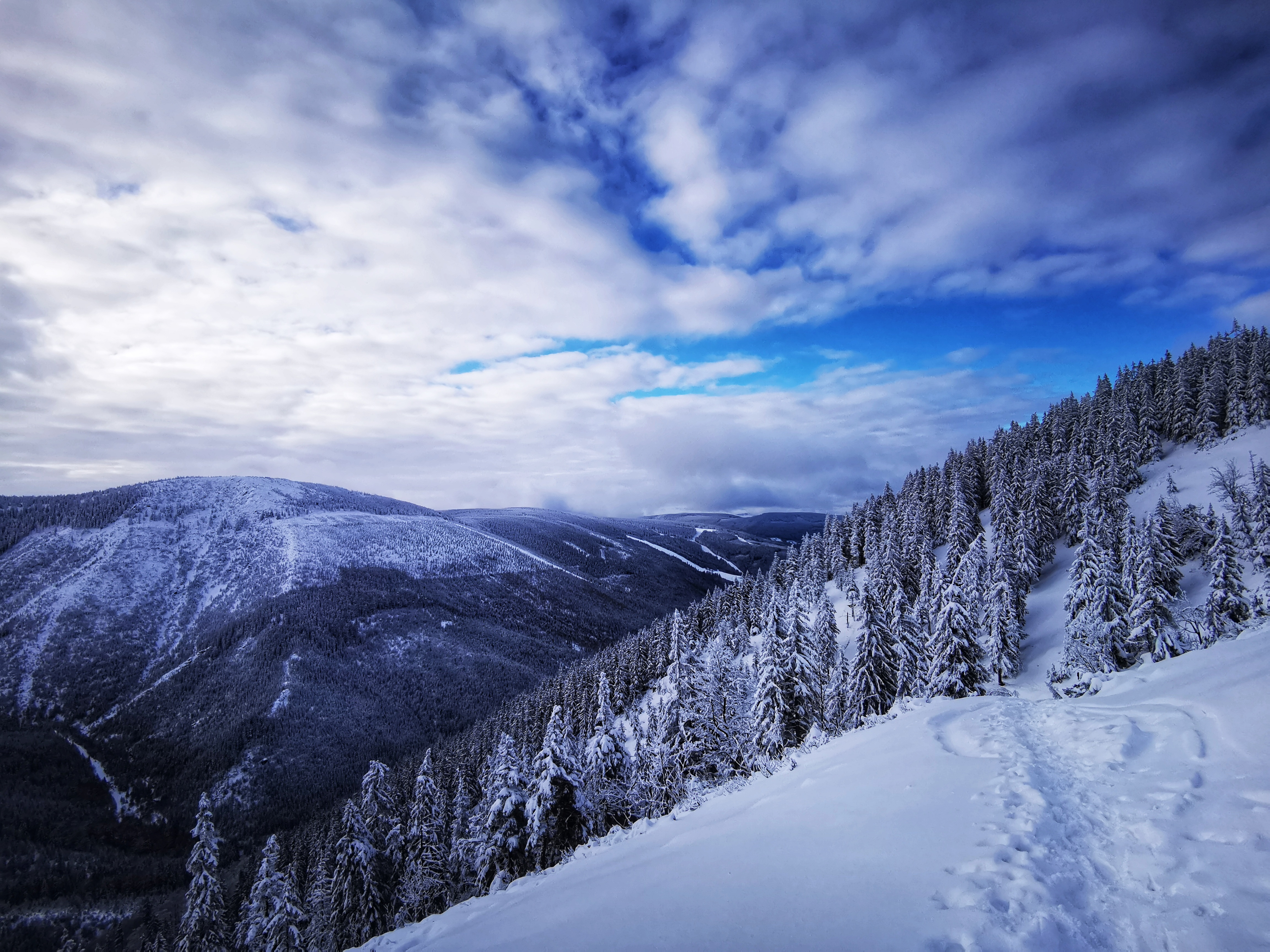Hiking in Krkonoše, Czech Republic