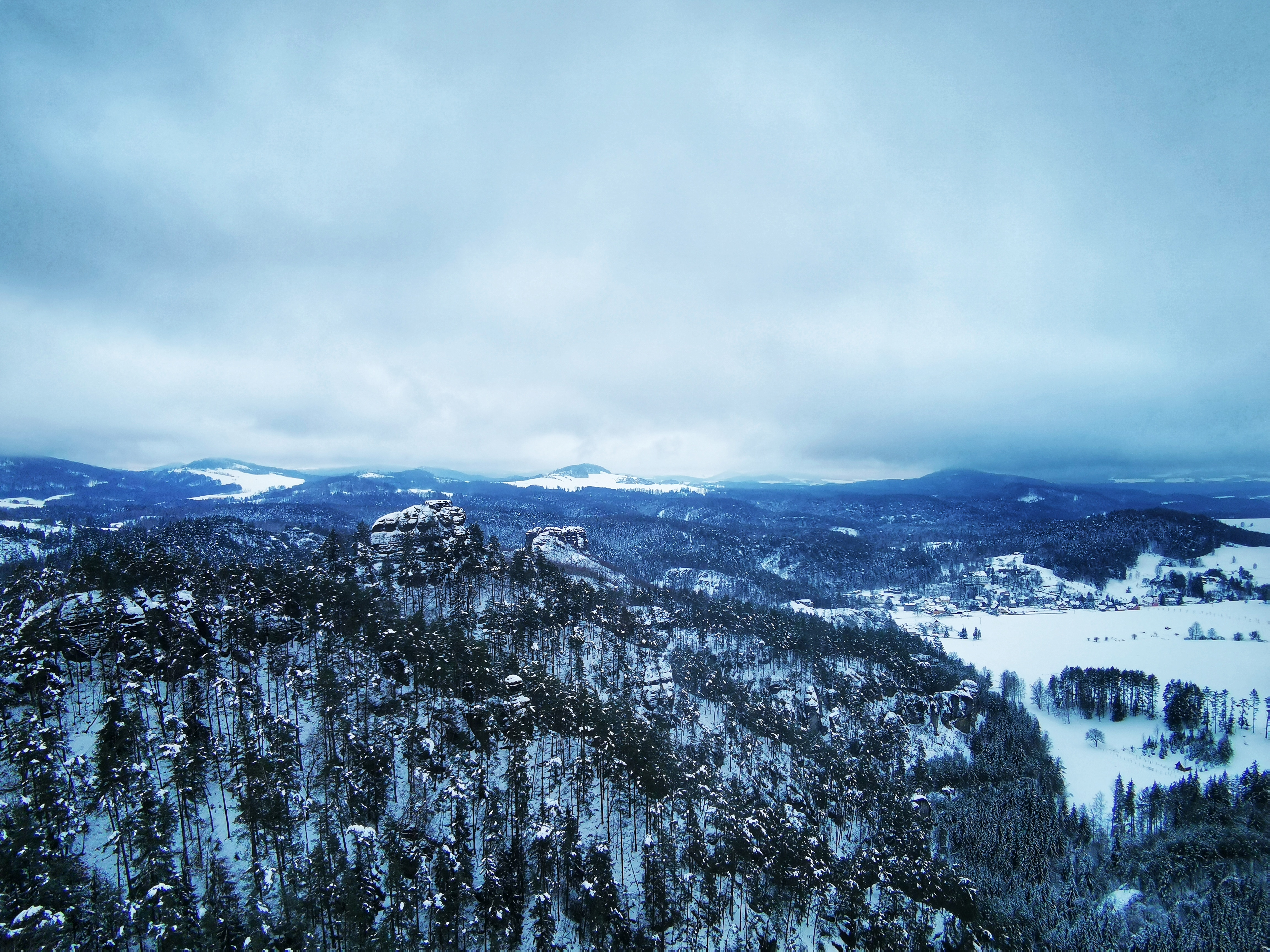 Vilemínina stěna viewpoint (Bohemian Switzerland)