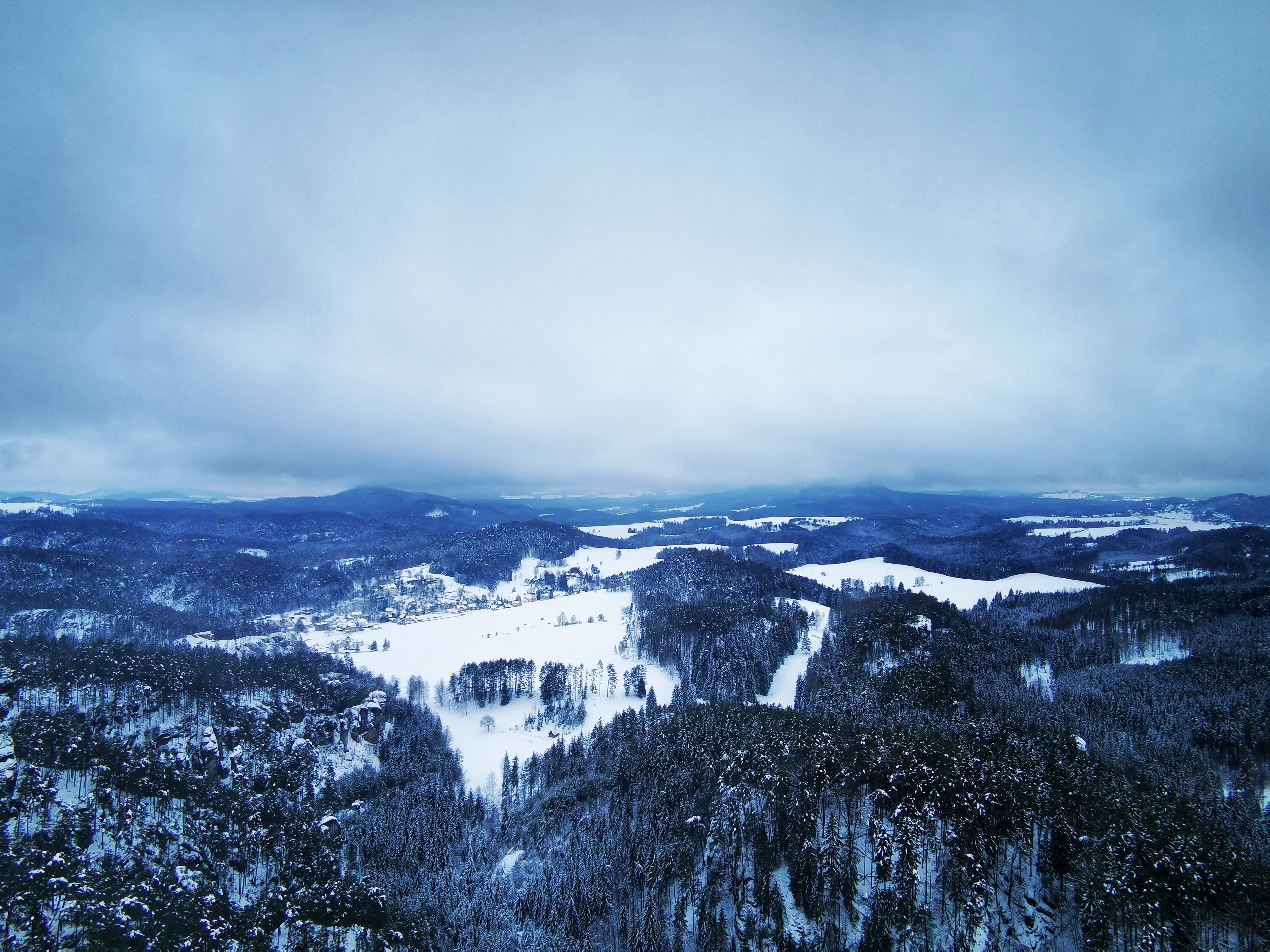 Vilemínina stěna viewpoint (Bohemian Switzerland)