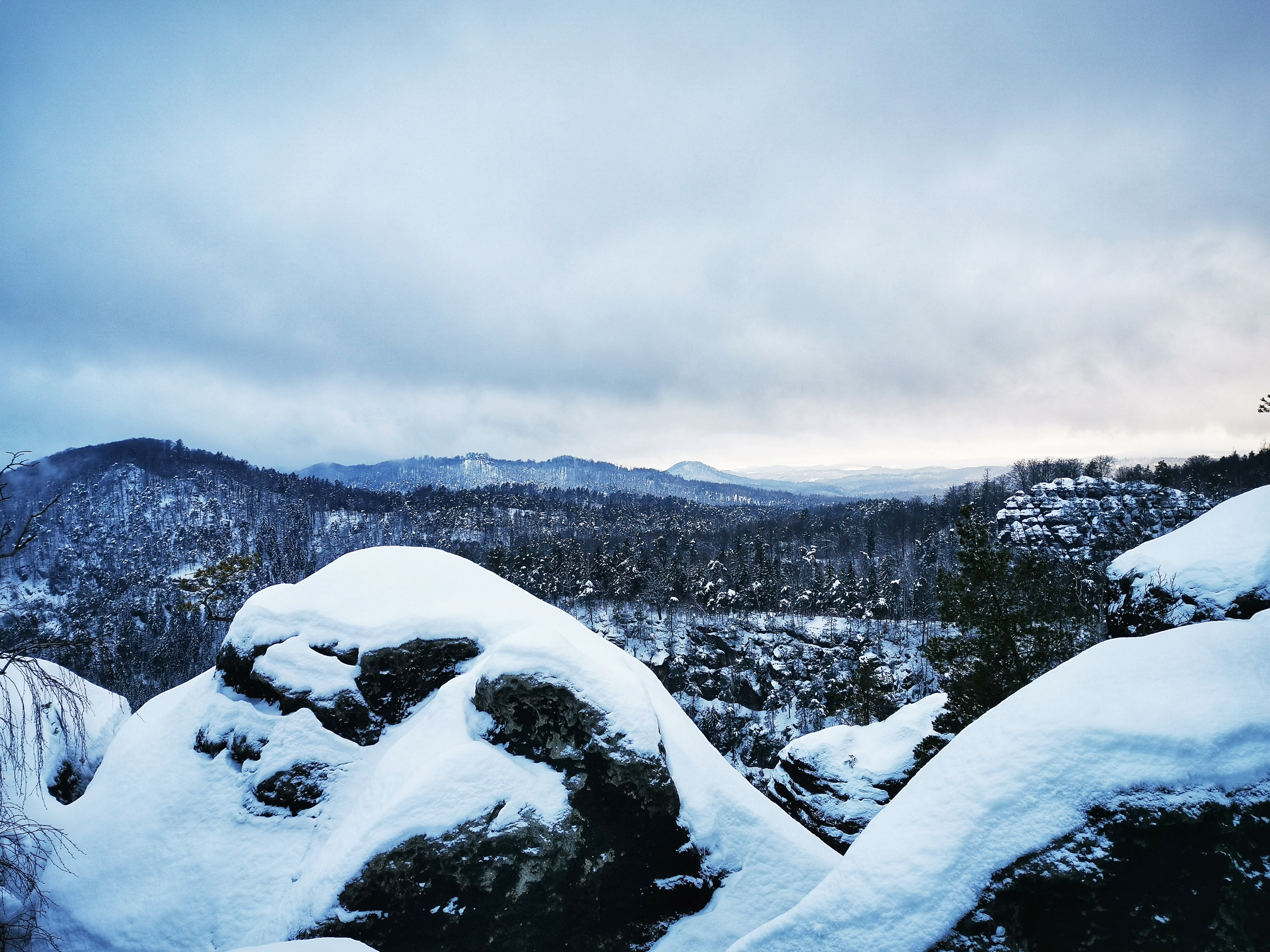 Vilemínina stěna viewpoint (Bohemian Switzerland)