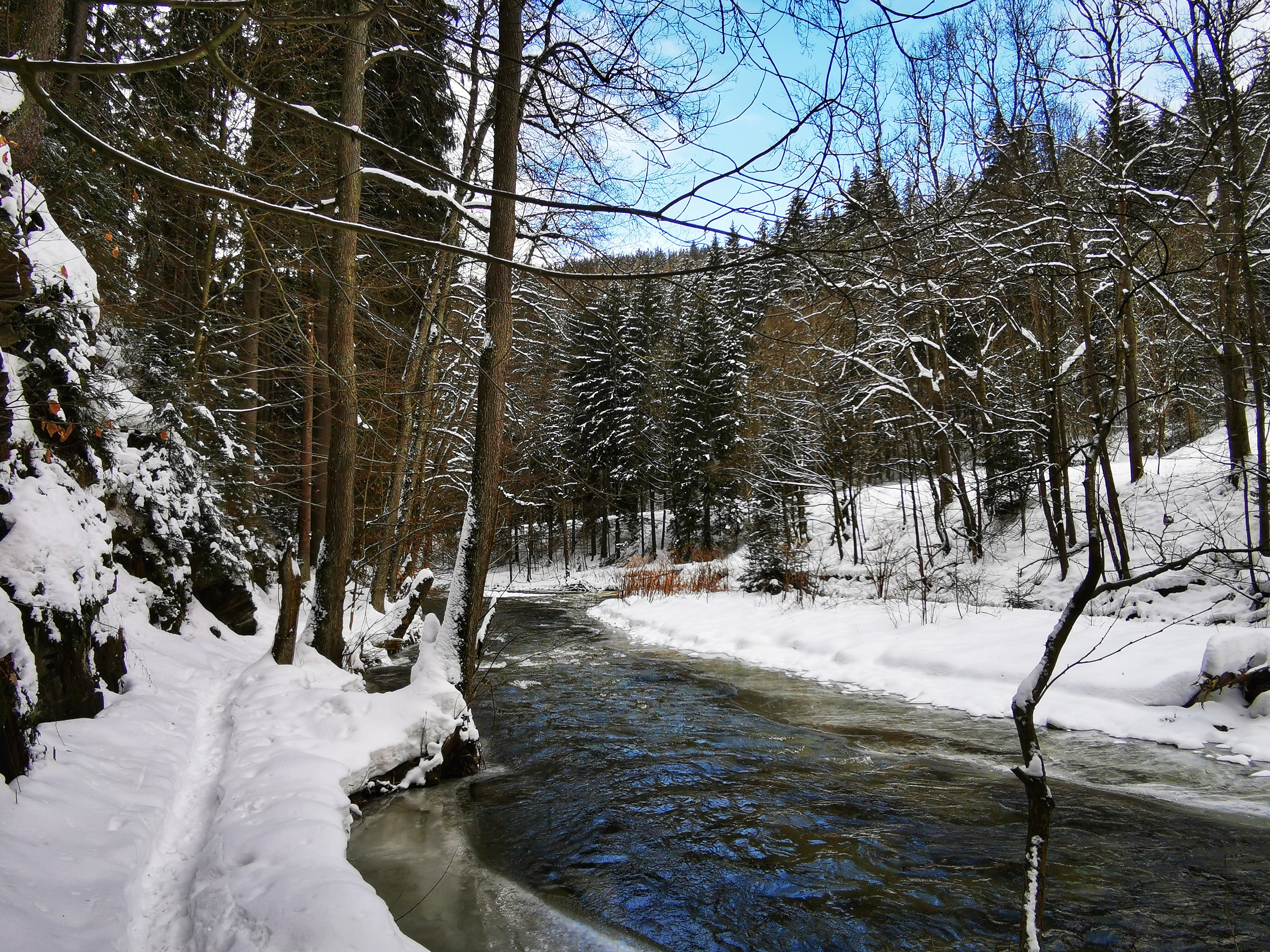 Kamenice river, Czech Republic