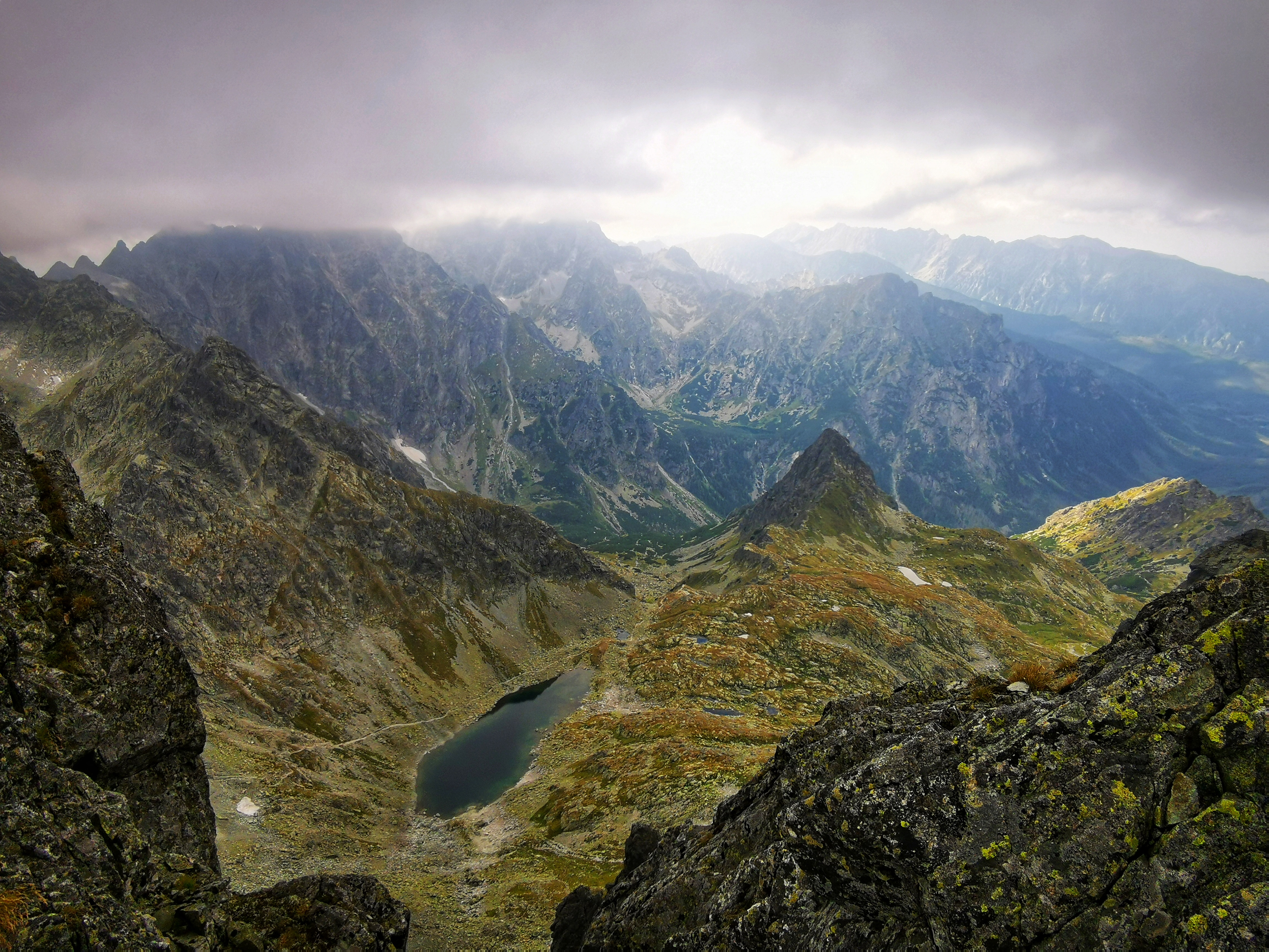 The view from Východná Vysoká.