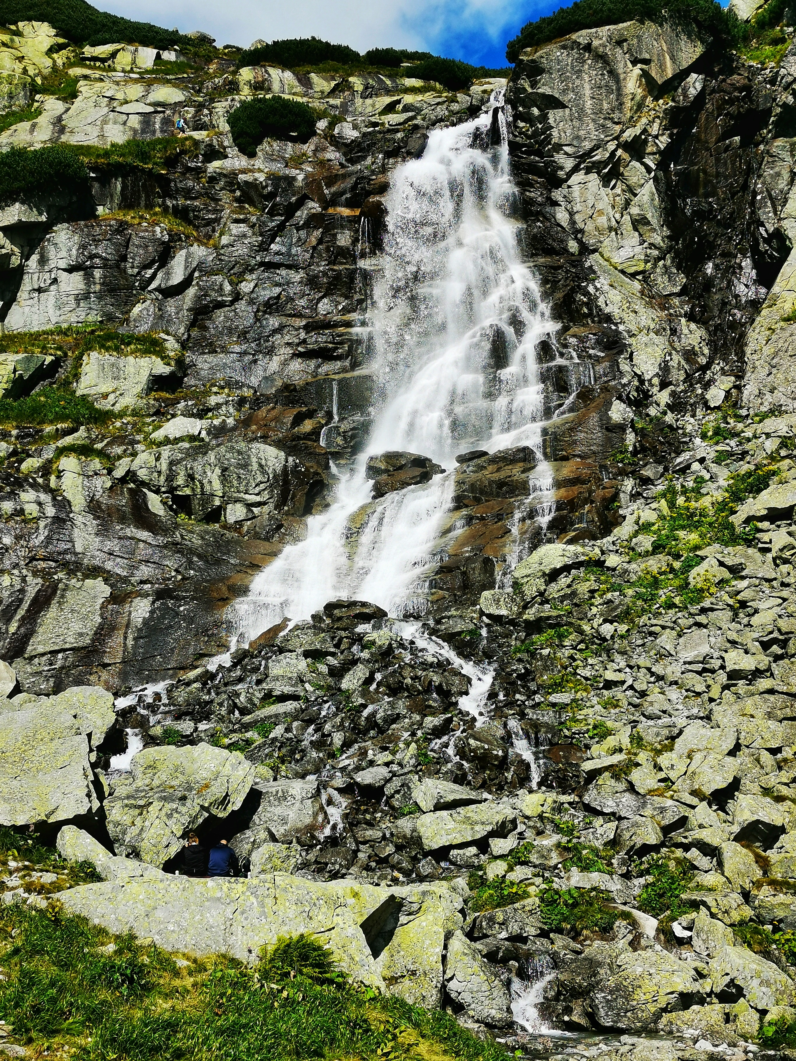 Walking through the peaceful valley of Mlynická dolina, you have an opportunity to admire the majestic Skok Waterfall.