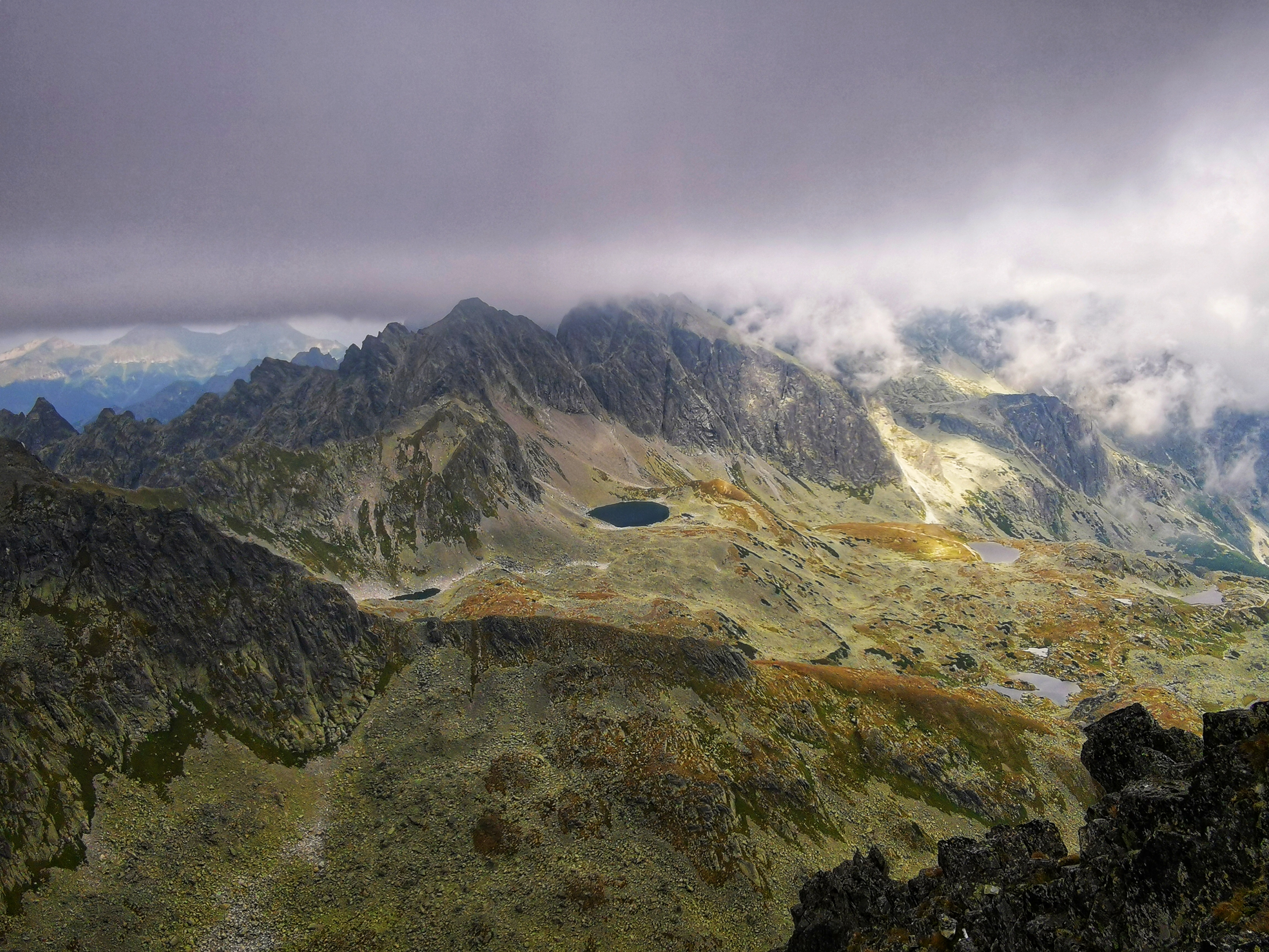The view from Východná Vysoká.