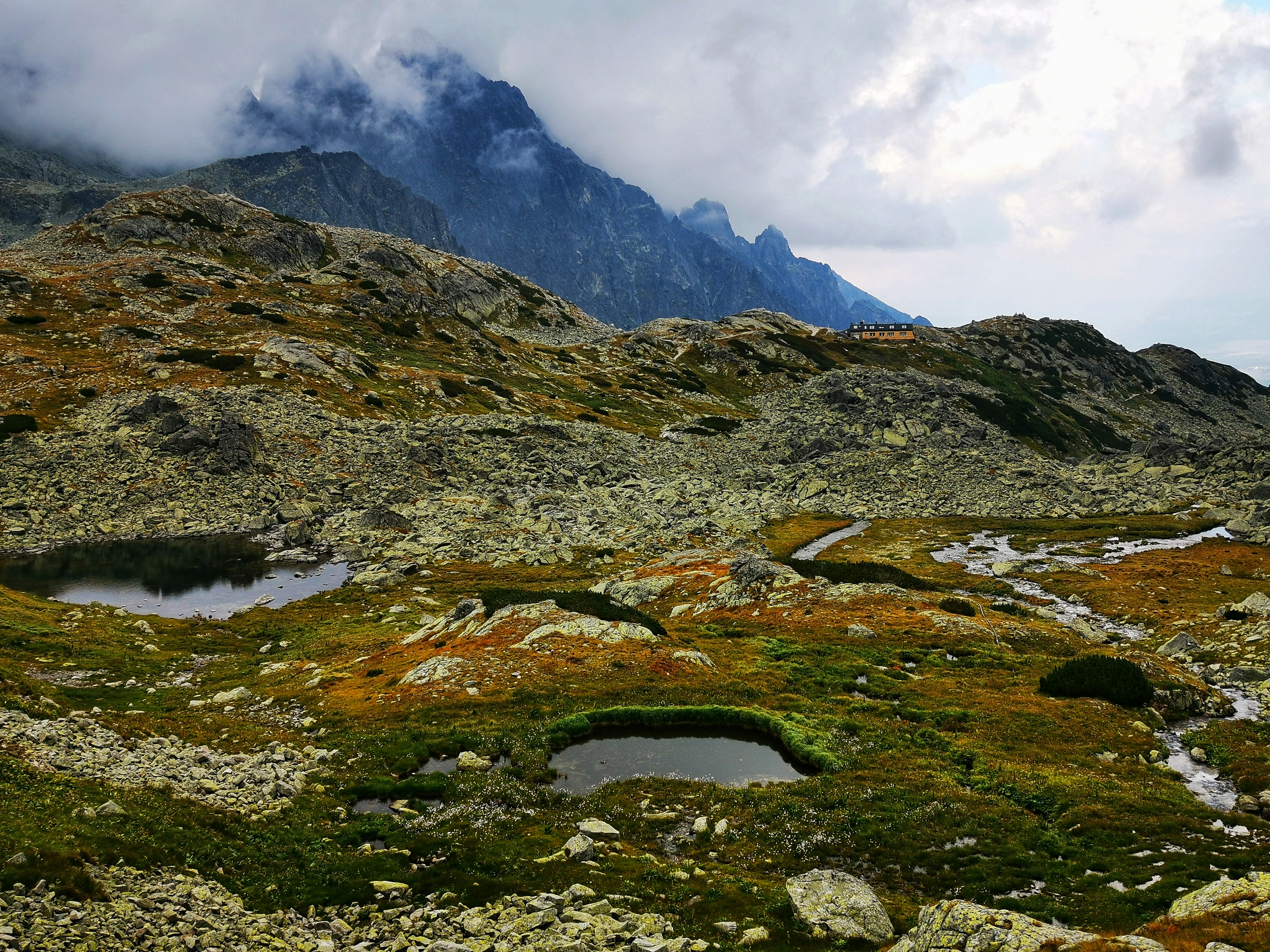 Mountain chalet Zbojnicka chata with a year-round operation.