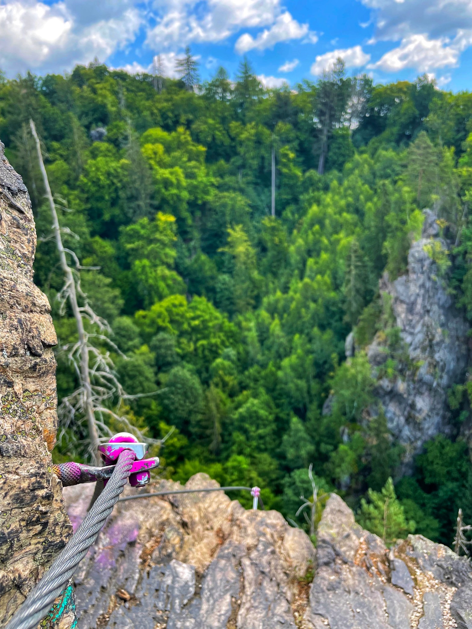 Ferrata Vodní brána (D+/E)