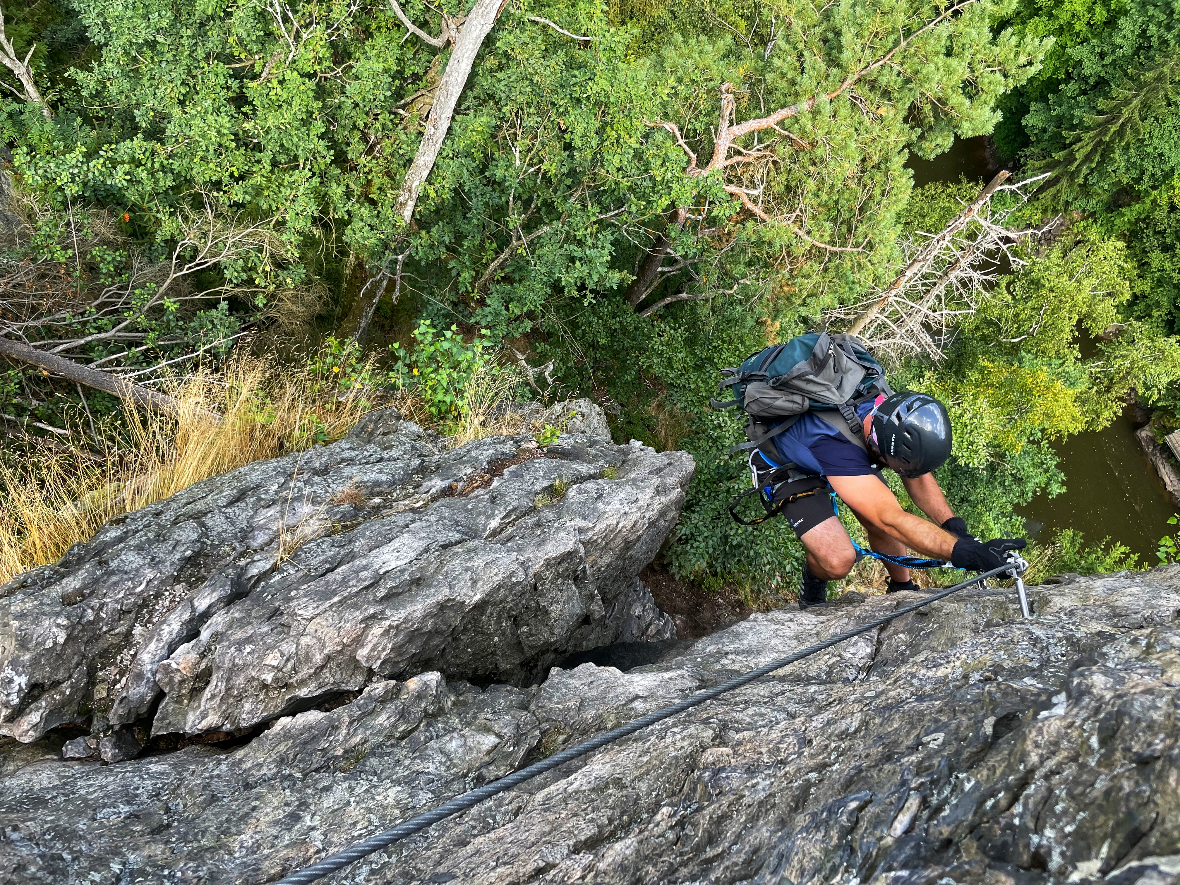 Or you can be like Michal and climb it.