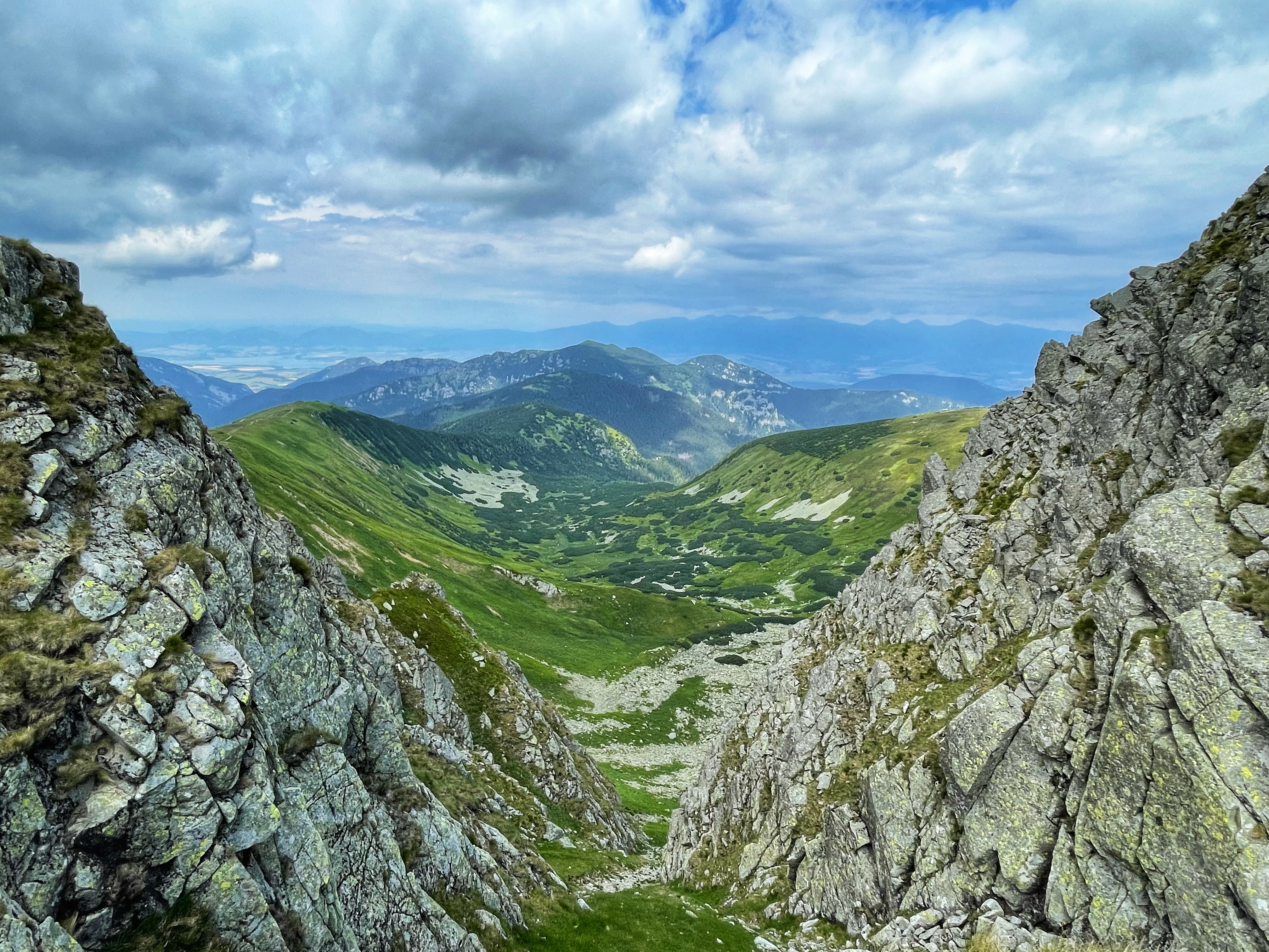 On the way to Ďumbier (2,045 m AMSL).